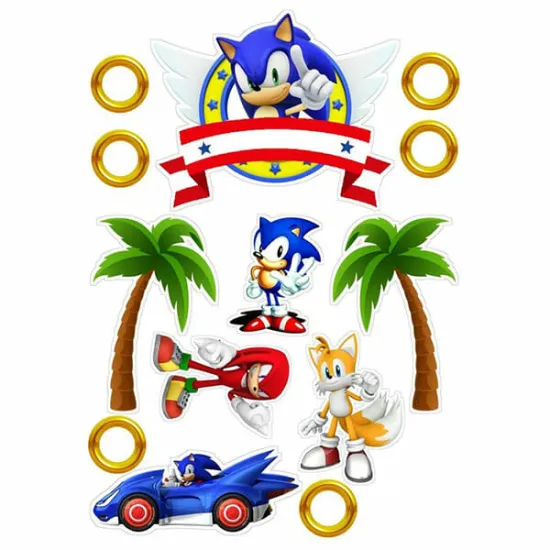 Imagine comestibila "Sonic"