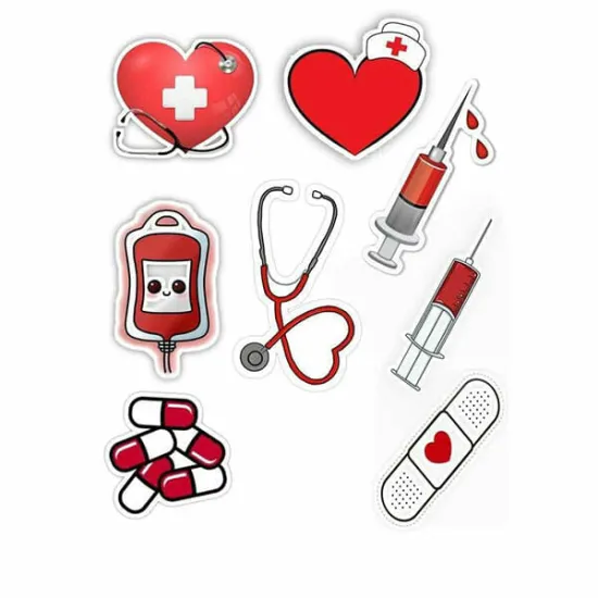 Imagine comestibila "Ustensile doctor"