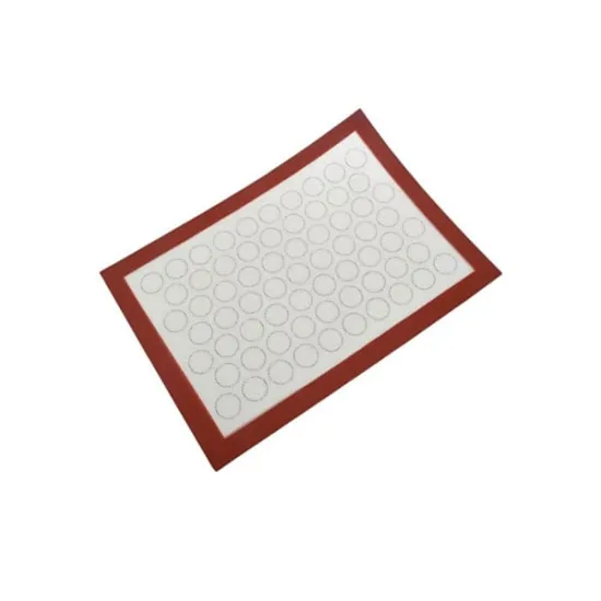 Plansa de copt din silicon cu armatura din fibra de sticla pentru macarons, 29.5 x 41.5 cm CQ