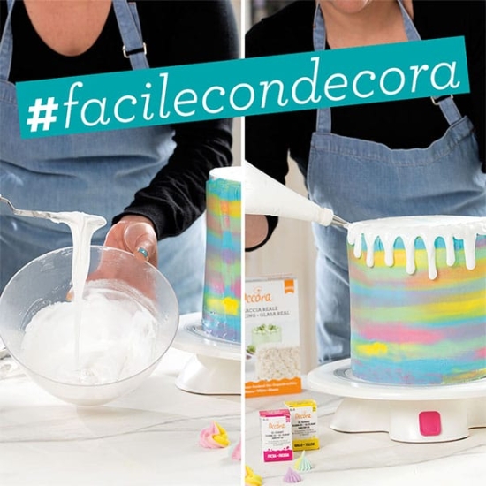 Royal Icing extra alb 400 g, Decora