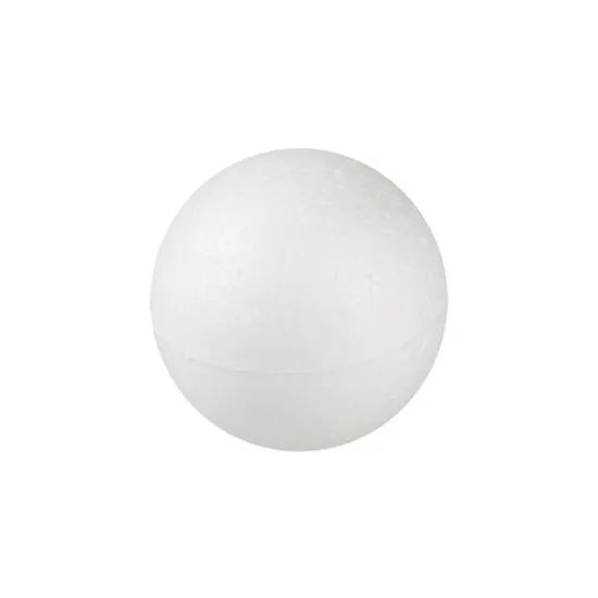 Bile / sfera polistiren Ø 9 cm, set 6 buc, Decora