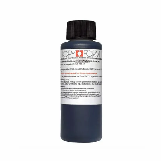 Cerneala alimentara, 100 ml