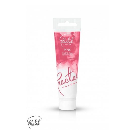 Colorant gel roz Pink, Fractal 30g