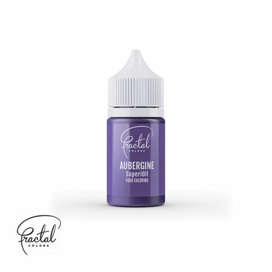 Colorant pe baza de ulei, SuperOil Fractal Aubergine 30 ml, mov