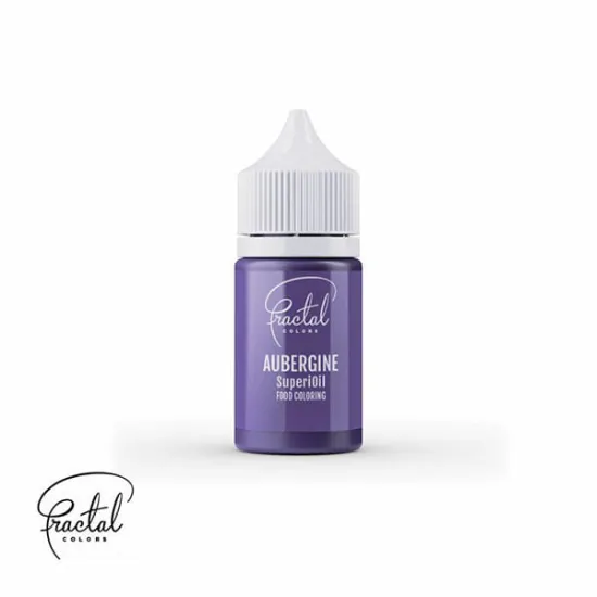 Colorant pe baza de ulei, SuperOil Fractal Aubergine 30 ml, mov