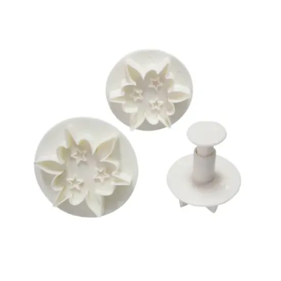 Decupatoare din plastic flori stelate