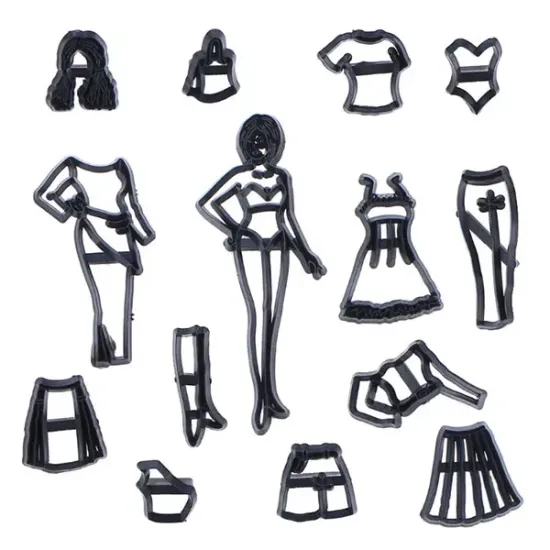 Decupatoare din plastic, moda femei