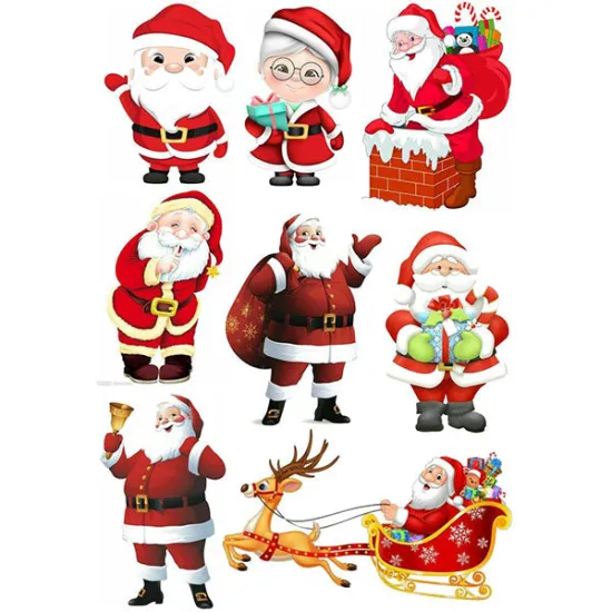 Imagine comestibila "Colaj de Craciun"