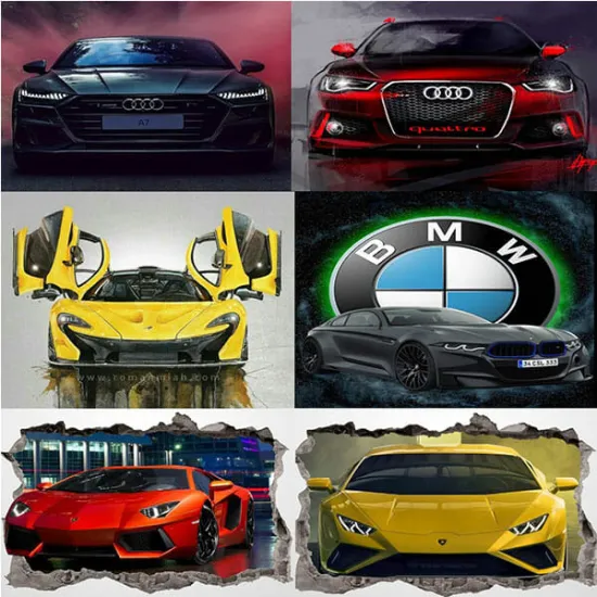 Imagine comestibila "Colaj masini"