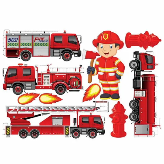 Imagine comestibila "Colaj Pompieri"