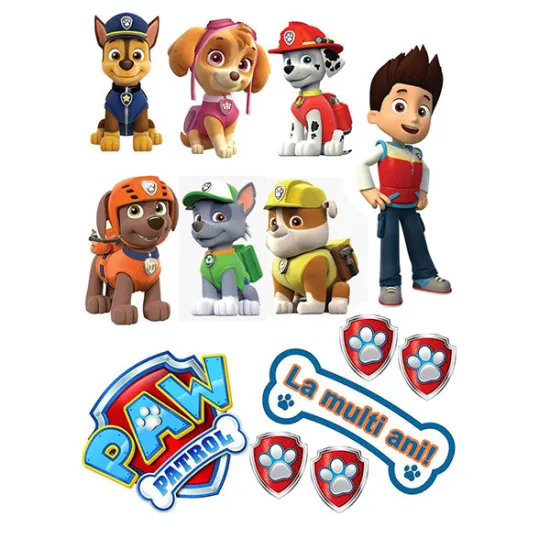 Imagine comestibila "Patrula catelusilor"