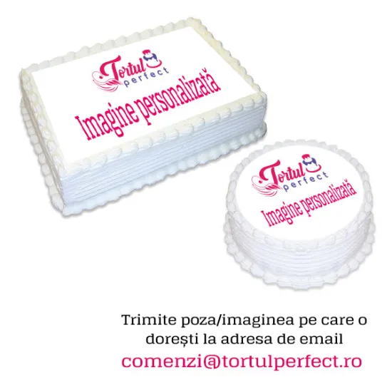 Imagine comestibila personalizata / Vafa tort personalizata