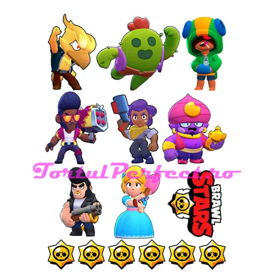 Imagine comestibila "Stars Brawl"