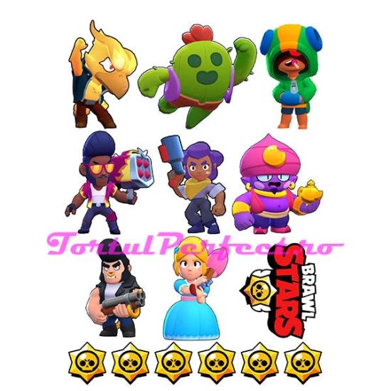 Imagine comestibila "Stars Brawl"