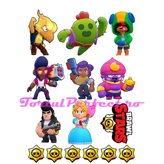 Imagine comestibila "Stars Brawl"