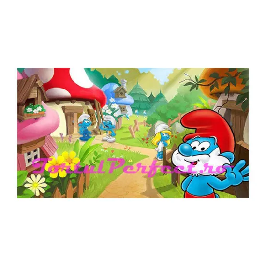 Imagine comestibila "Strumfi"