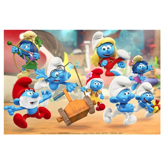 Imagine comestibila "Strumfi"