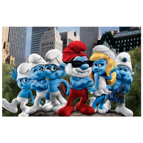 Imagine comestibila "Strumfi"