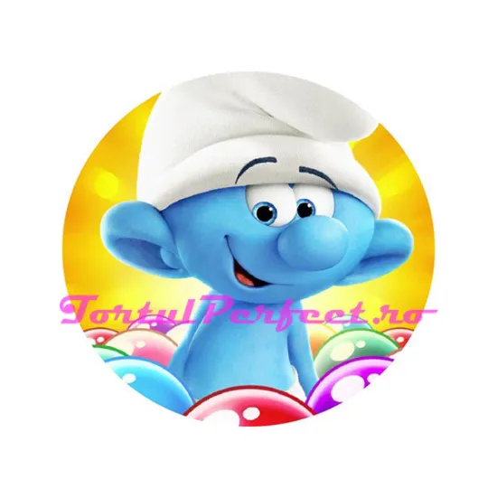 Imagine comestibila "Strumfi"