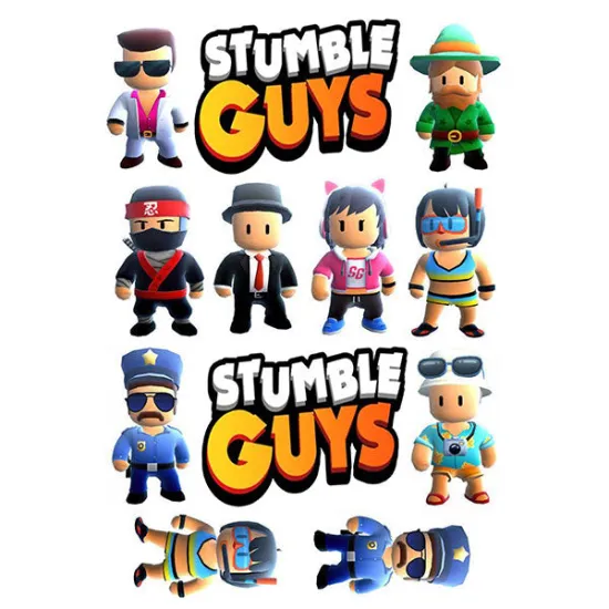 Imagine comestibila "Stumble guys"