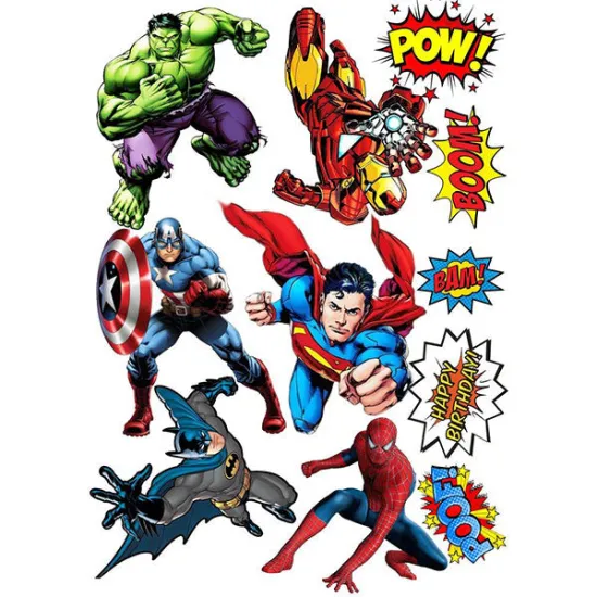 Imagine comestibila "Super Eroi"