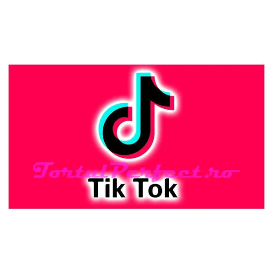 Imagine comestibila "Tik Tok"