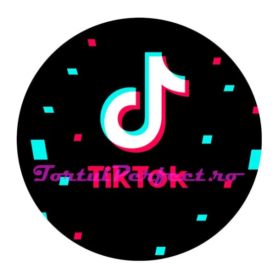 Imagine comestibila "Tik Tok"