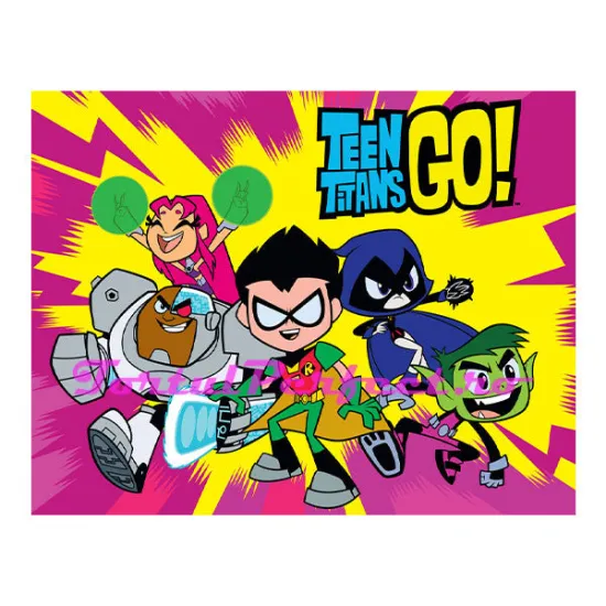 Imagine comestibila "Tinerii Titani"