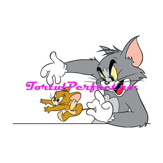 Imagine comestibila "Tom si Jerry"