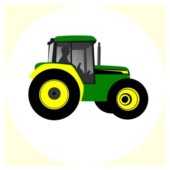 Imagine comestibila "Tractor"