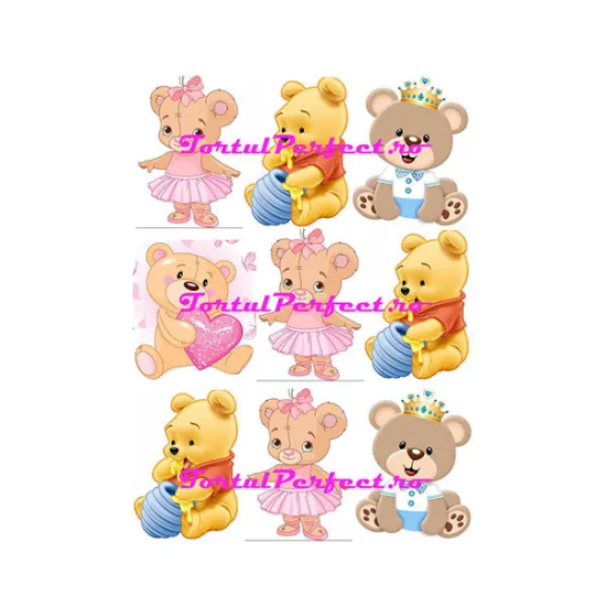 Imagine comestibila "Ursuleti Disney"