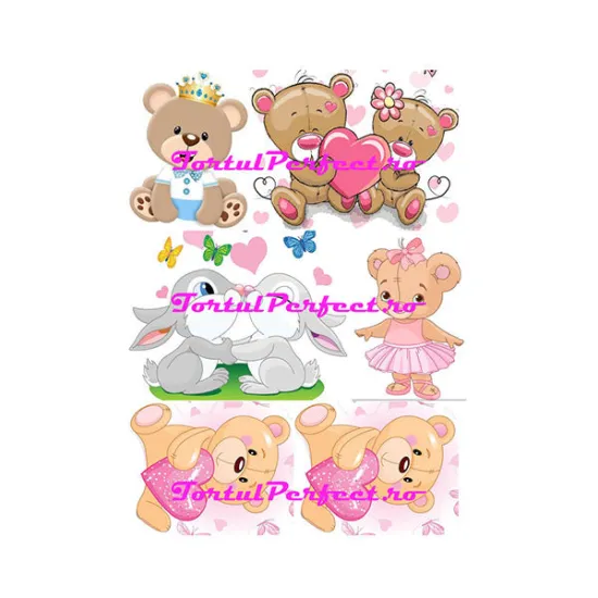 Imagine comestibila "Ursuleti Disney"