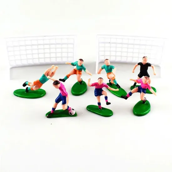 Ornament tort, model fotbalisti