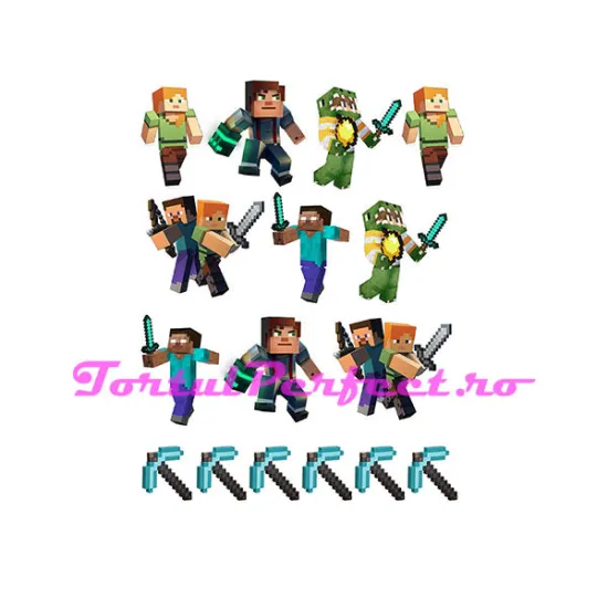 Imagine comestibila "Minecraft"