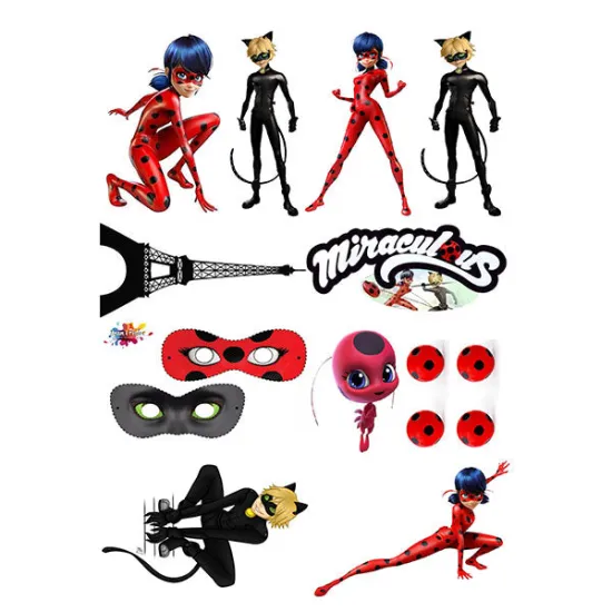 Imagine comestibila "Miraculous"