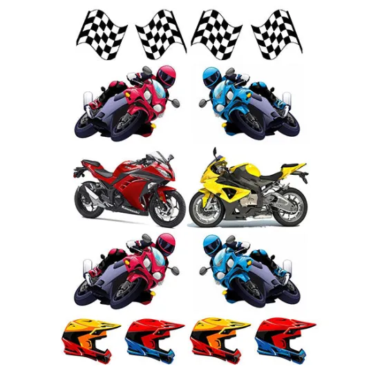 Imagine comestibila "Motociclete"