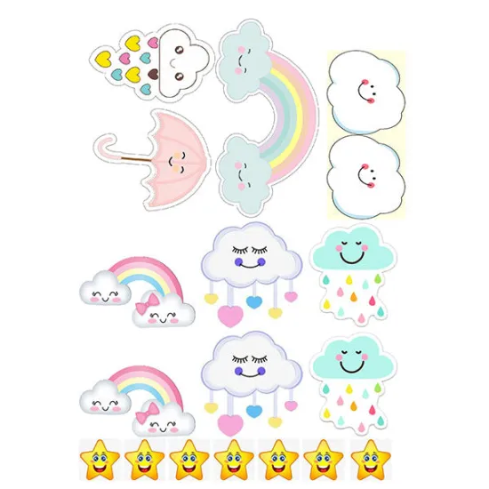 Imagine comestibila "Nori si Curcubeu"