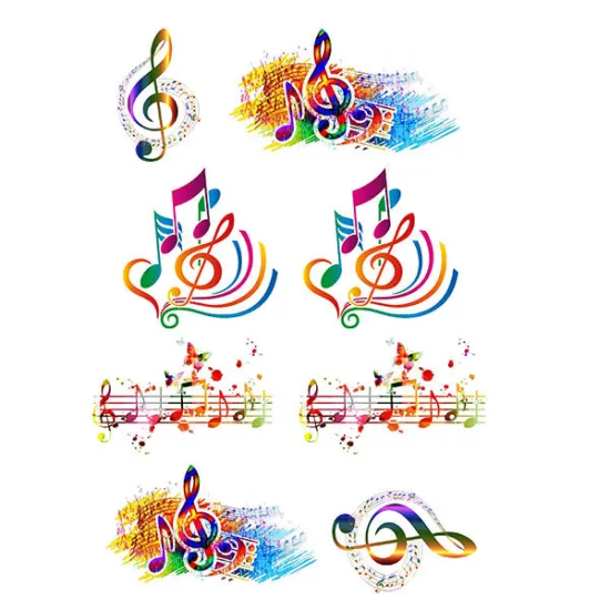 Imagine comestibila "Note Muzicale"