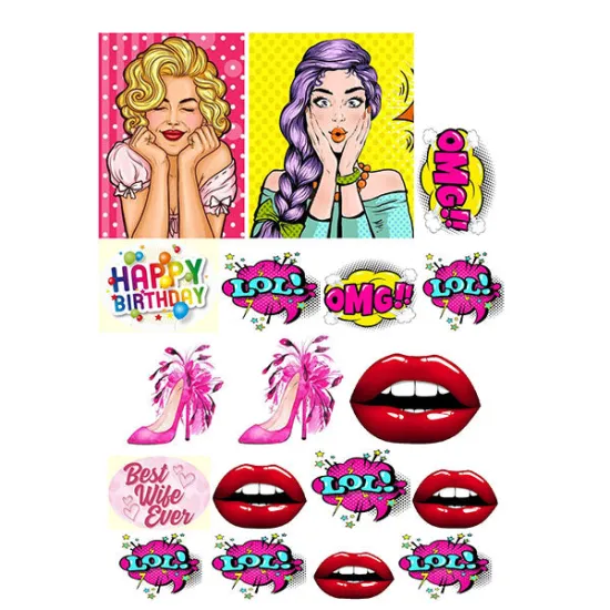 Imagine comestibila "OMG"