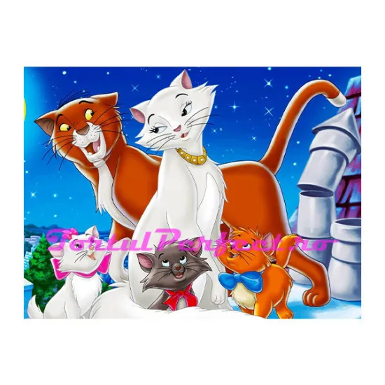 Imagine comestibila "Pisicile Aristocrate"