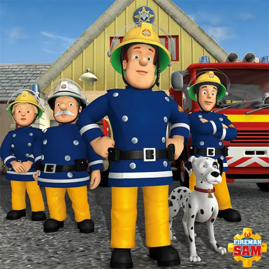 Imagine comestibila "Pompierul SAM"
