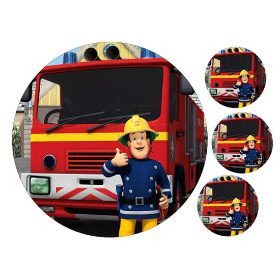 Imagine comestibila "Pompierul SAM"