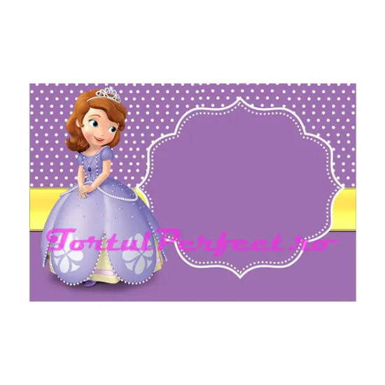 Imagine comestibila "Printesa Sofia"
