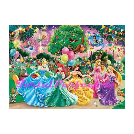 Imagine comestibila "Printesele Disney"