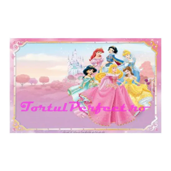 Imagine comestibila "Printesele Disney"