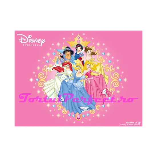 Imagine comestibila "Printesele Disney"