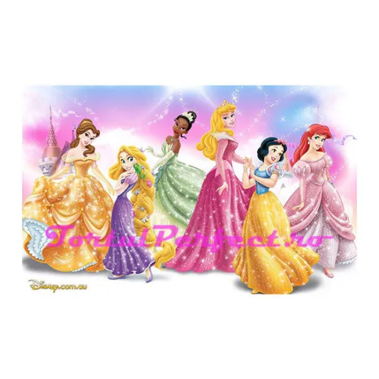 Imagine comestibila "Printesele Disney"