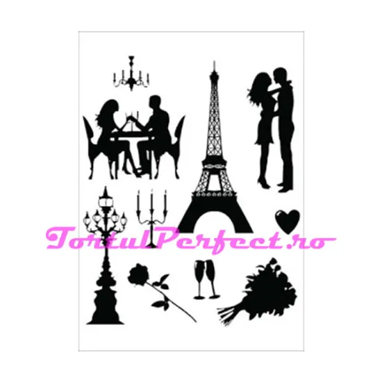 Imagine comestibila "Siluete / Umbre"