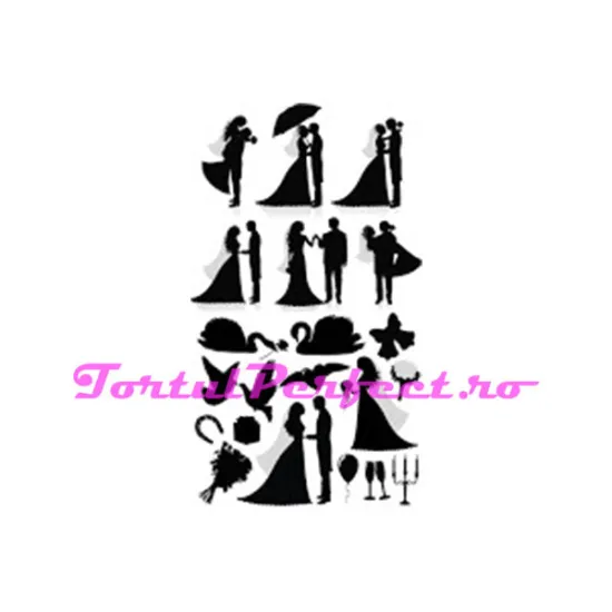 Imagine comestibila "Siluete / Umbre"