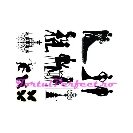 Imagine comestibila "Siluete / Umbre"